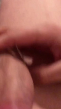 Jerking off on the Toilet
