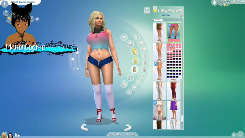 Manor Cookie: Sims 4 - Omílání Simíků a milfka gotická milfka spolu žijí a mají...