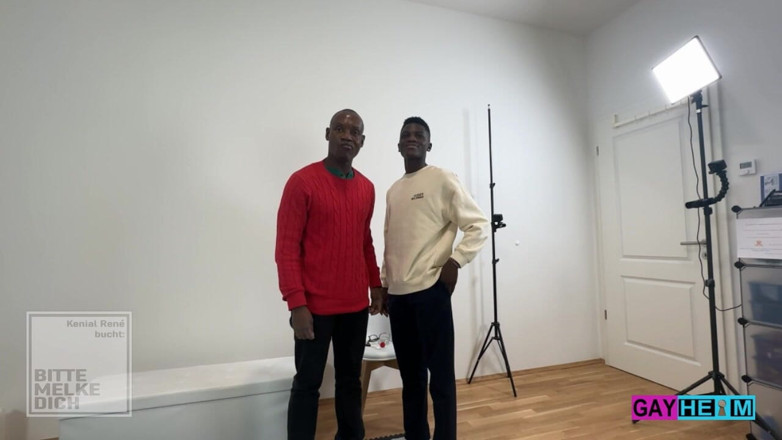 GAYheim: 18yo Black Twink Fuck Old Black Guy