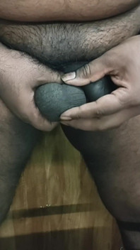 Gay Play with Own Balls Hardcore