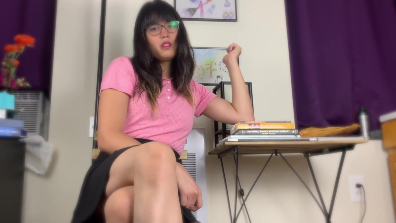 Melissa Masters: Trans teacher red light green light JOI