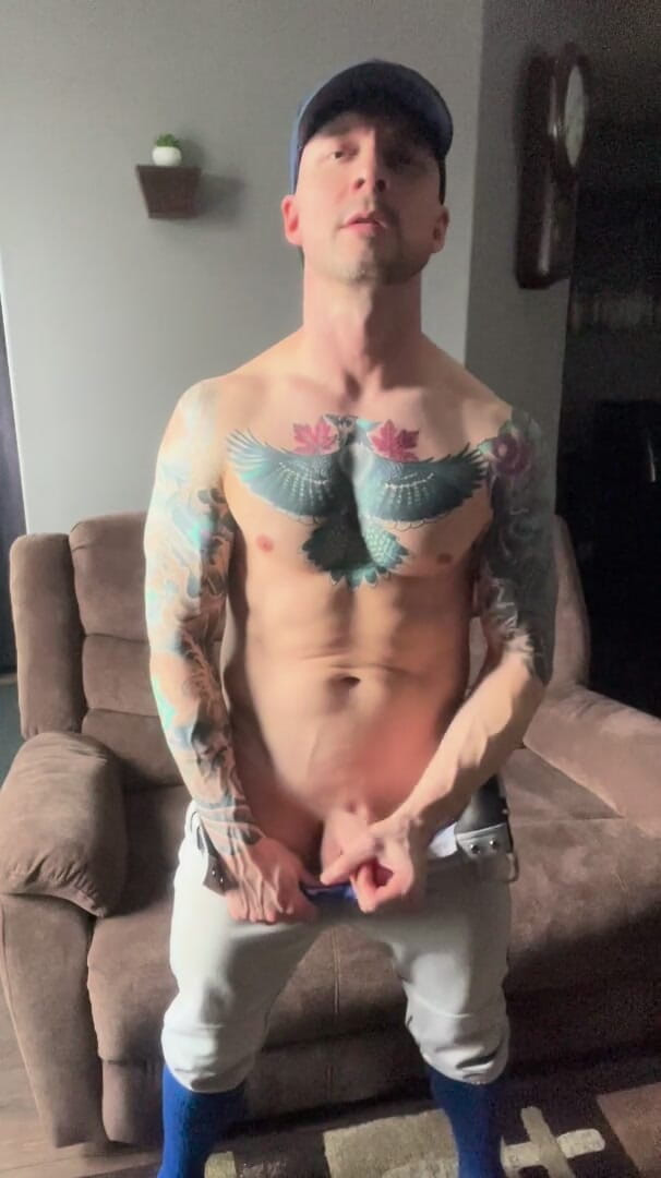 BullBossJosh: Milking My Cock After the Game