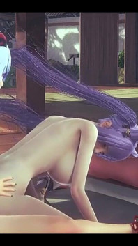 Genshin Impact Hentai Yuri - Ganyu et Keqing Hardsex - Jeu porno de mangas asiatiques japonais