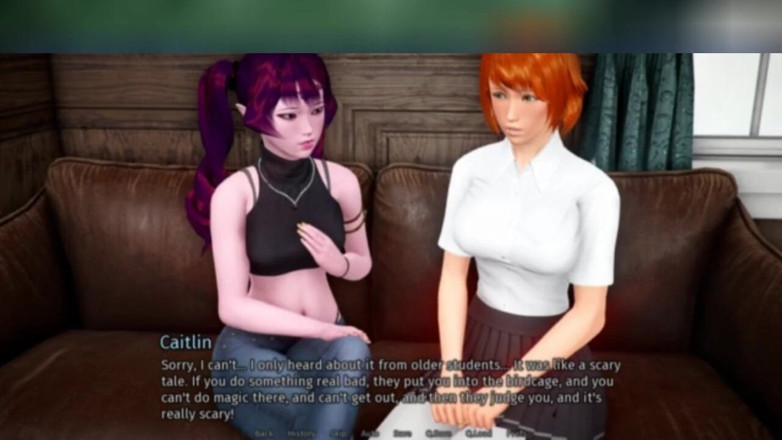 3DXXXTEEN2 Cartoon: Azraesha menawarkan panduan moral, seks kartun lucah 3D