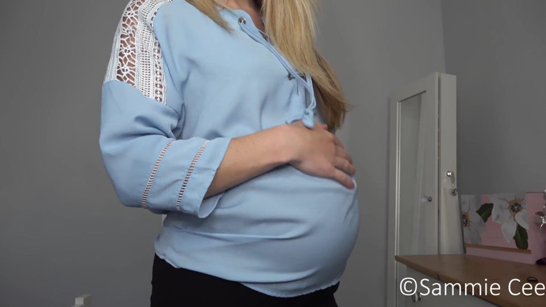 Pregnant Sammie Cee: Graviditet slutlig uppdatering 39 veckor