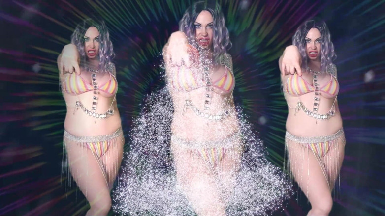 Goddess Misha Goldy: Scopata di mente religiosa! Io sono il tuo unico vero...
