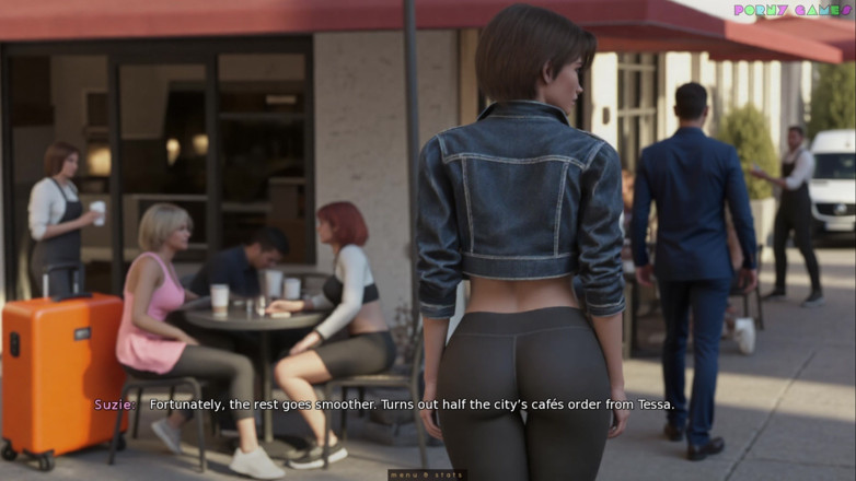 Porny Games: Suzie peut le faire en léchant une boulangerie à deux - premier...