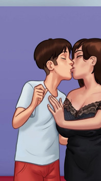 zjedz swoje śniadanie, mój chłopcze, podczas gdy macocha ssie twojego kutasa | Saga letnia v21.0.0 | Hentai Tabu gra