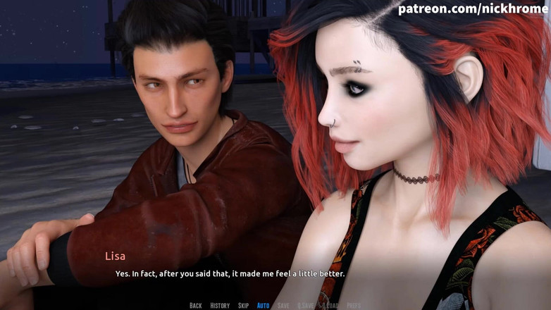 Visual Novels: Jadi bintang rock - bahagian 24 - petang romantik