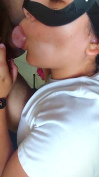 Girl Desperate to Suck My Cock Wants to Get Every Last Drop of Semen Out of Me