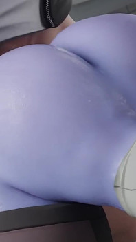 Overwatch - Schlampen-witwenmacherin wählt großen schwanz über rose (3d animierte)