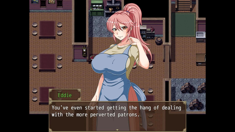 Dirty GamesXxX: Sdílená manželka Shelly: Jeho žena pracuje v jeho taverně jako servírka -...