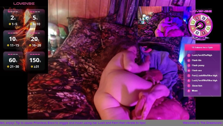 Elaras Pan: Elara Din "dreamcore Den" Se Masturbează, Suge Pula Și Se Fute Anal!