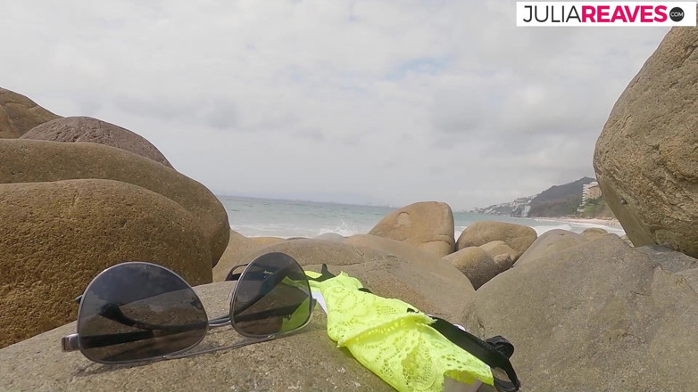 Cum Date Me: Horny girl sucks a huge cock on the rocks to...