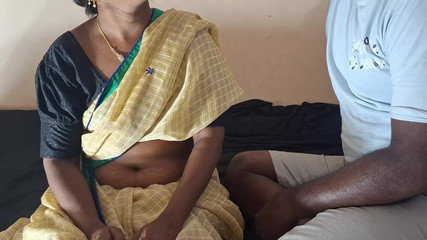 Delightrose: Ateşli Hintli desi tamil evli kadın, kayınbiraderi ile sikişiyor