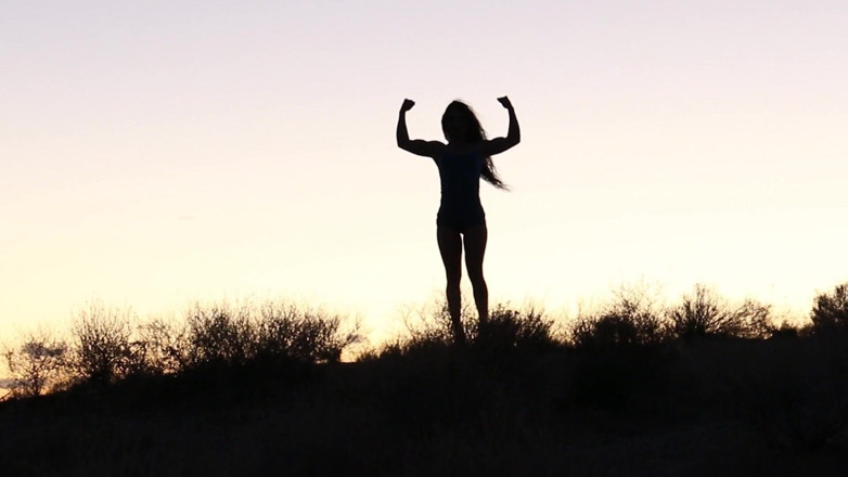 Pervy Studio: Sunset body posing