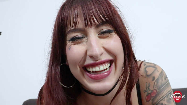 Lady Snow Brasil: Un bel pompino e sega da una splendida rossa