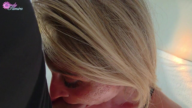 Candy Samira: Otrogen med sperma i munnen! Knullad av 23-årig styvson!