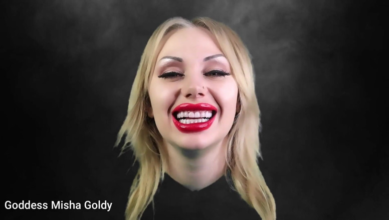 Goddess Misha Goldy: ¡Pasa la Prueba de Instrucciones de Paja para servir a...