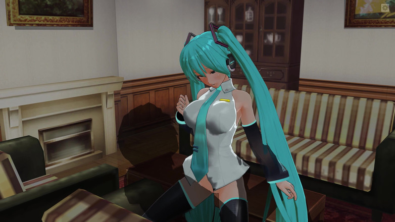 H3DC: 3D Hentai Hatsune Miku rides your cock and gets cum...