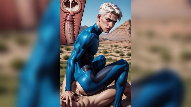 AI gay porn: Ai grande cazzo effeminato cazzo
