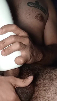 Straight Guy Unboxes Sex Toy and Ends up Cumming Three Times with It