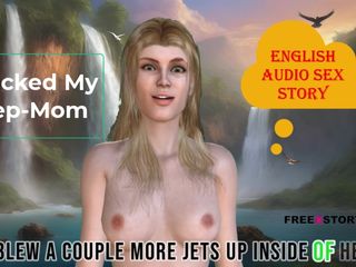 English audio sex story: Я трахнул мою мачеху с субтитрами - английская аудио секс-история