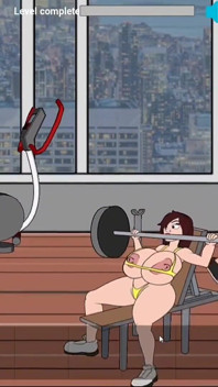 Serial fuckerman - waktunya olahraga bareng di gym