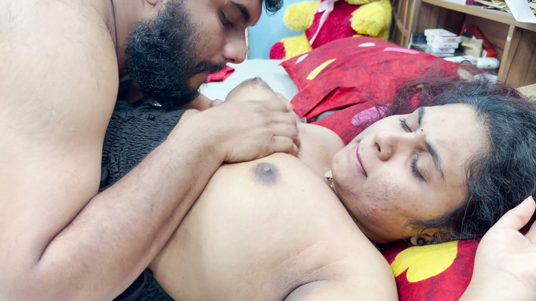 Vaigavarun45: Hard Boobs Press with Boobs Suck
