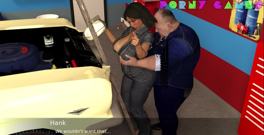 Porny Games: Projekt Hot Wife - Hoeing s mechanikem (27)