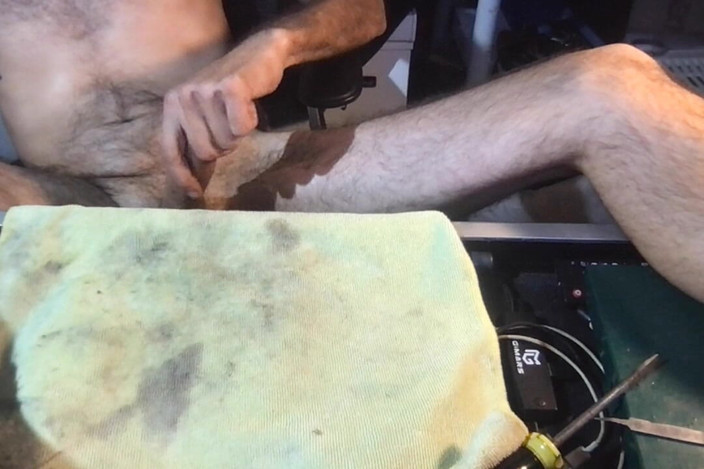 BrooklynsBigDick: Melancap dengan berbilang orgasme