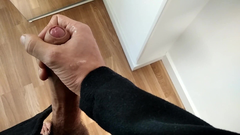 Elvissc: Elegant Man Masturbates His Big Fat Dick and Empties His...