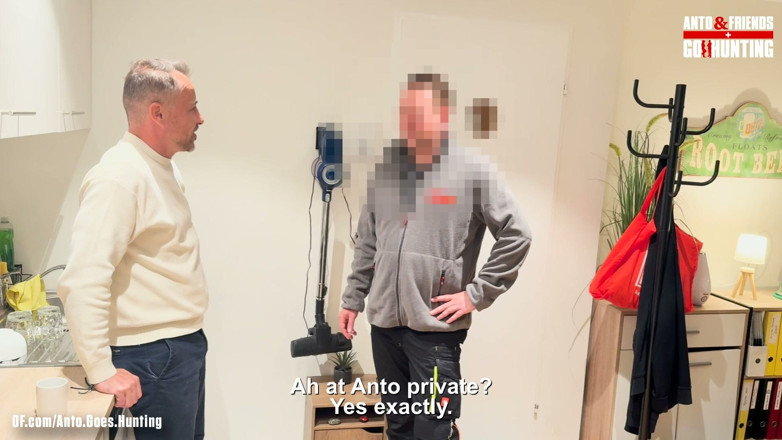 AntoGoesHunting: Straight Shy Swiss Handyman Fucks German Married Guy After Having...