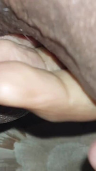 At Night Enjoy My Cock on Roof