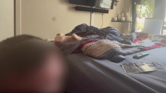 ScottyNaughty69: 窓を大きく開けて立って、最後に捕まるまで撫でたりパイズリしたり