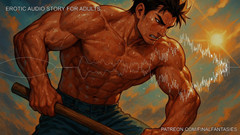 Erotic Man: Zpocený Handyman Erotic Audio: Gay Male POV kouření Fantasy