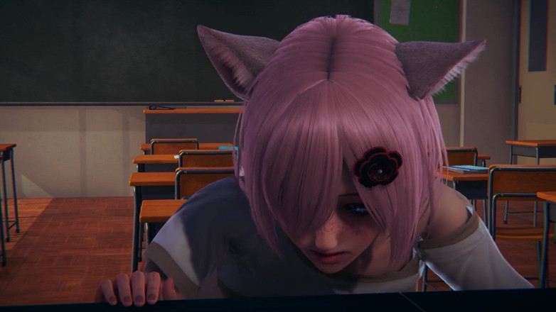 Waifu club 3D: Neko, étudiante, se fait enculer