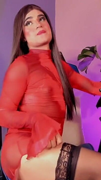 Sexy Vestido Transparente