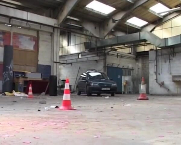 Videos Francaises: Stunning Brunette French Babe Fucked in the Parking