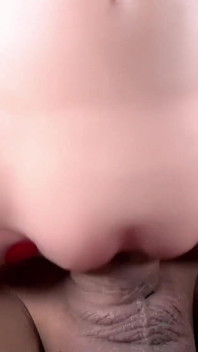 Femboy Close up Fucking New Fake Ass and Pussy with Huge Cum