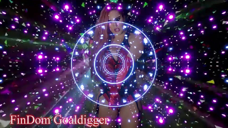 FinDom Goaldigger: Neukbaar meisje transformatie spreukpartij
