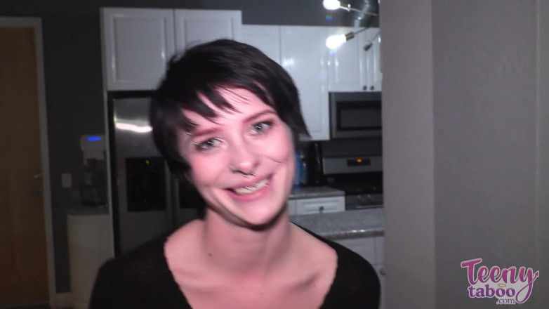 Teenytaboo: Neighbors Step-daughter Kitty Takes a Load