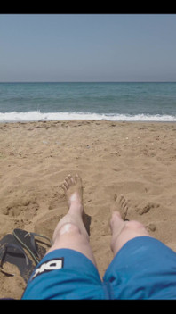 Red Beach in Crete