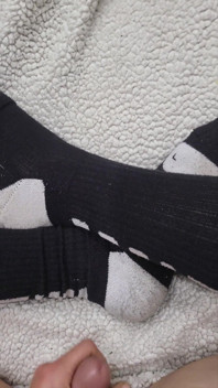 Cum on Nike Elite Socks