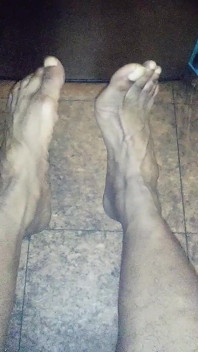 Foot Fetish Extreme Big Black Stanky Feet Fetish