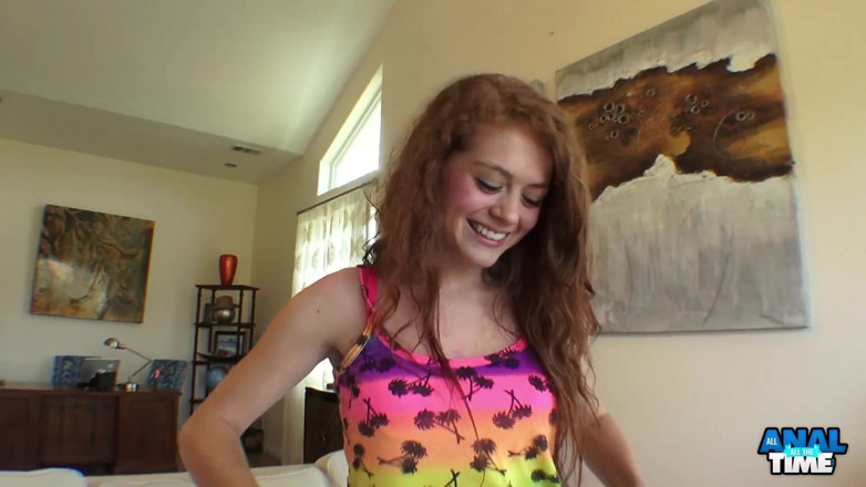 All Anal All the Time: Alice green ha appena compiuto 18 anni e prende un creampie...