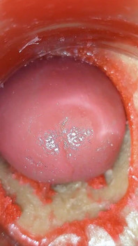 Pancutan air mani dengan sperma yang besar. Kamera dalaman yang sangat baik. 4K