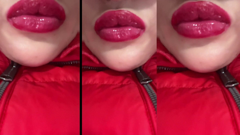 FinDom Goaldigger: 내 멍청한 Bimbo Sissy로 변신 - 입술 - Findom Goaldigger의 예쁜 얼굴 강박관념 클립을 위해 Asmr 빨기