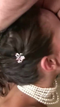 Ébano babe interracial A la mierda