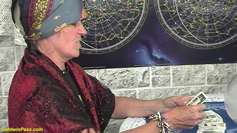 Goldwin pass: 86 years old fortune teller fucked by client